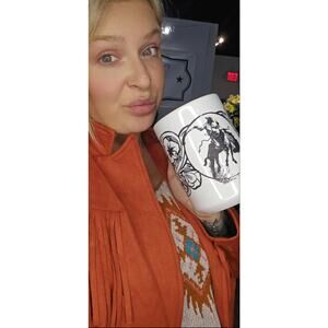 Bucking Horse Coffee Cup